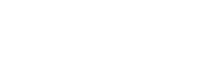 Little Liver Champions Coalition - White Logo